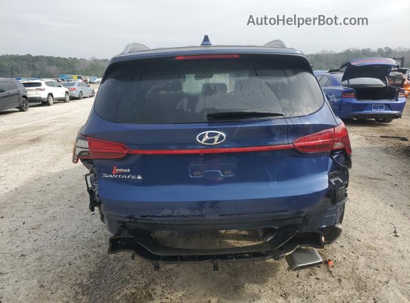 5NMS24AJ9MH329738 2021 HYUNDAI SANTA Blue 