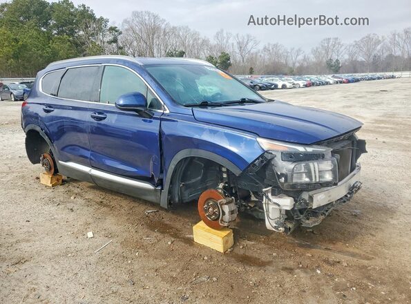 5NMS24AJ9MH329738 2021 HYUNDAI SANTA Blue 