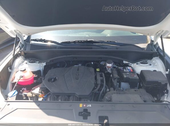 5NMS24AJ9MH340805 2021 HYUNDAI SANTA FE White Հետևի տեսք