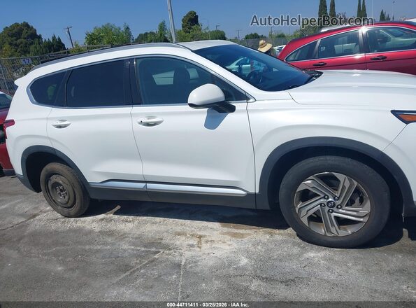 5NMS24AJ9MH340805 2021 HYUNDAI SANTA FE White Սալոնի 360 աստիճան տեսք