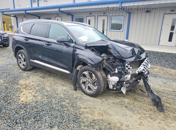 5NMS24AJ9MH356017 2021 HYUNDAI SANTA Black Передня права чверть