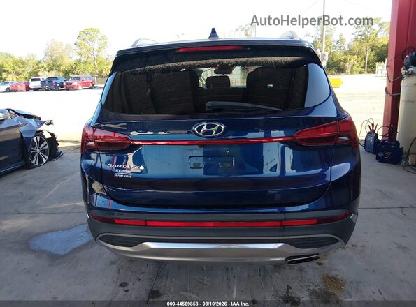 5NMS24AJ9NH467247 2022 HYUNDAI SANTA FE Blue 