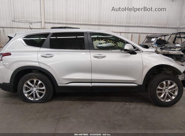 5NMS2CAD0KH114878 2019 HYUNDAI SANTA FE Silver 