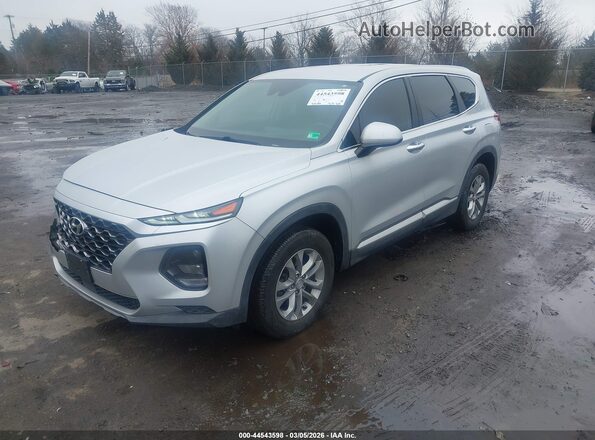 5NMS2CAD1KH095886 2019 HYUNDAI SANTA FE Silver Front left