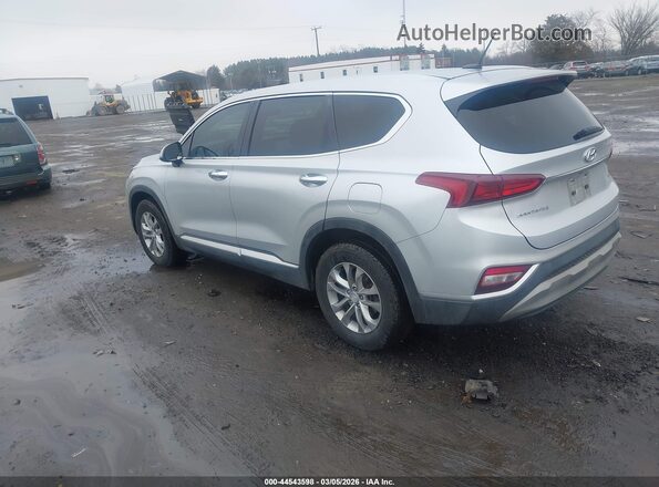 5NMS2CAD1KH095886 2019 HYUNDAI SANTA FE Silver Rear left