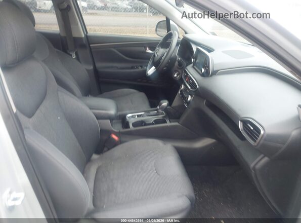 5NMS2CAD1KH095886 2019 HYUNDAI SANTA FE Silver Front interior view