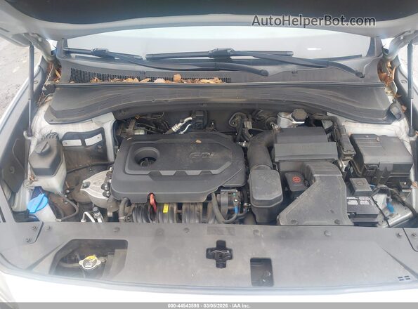5NMS2CAD1KH095886 2019 HYUNDAI SANTA FE Silver Rear view
