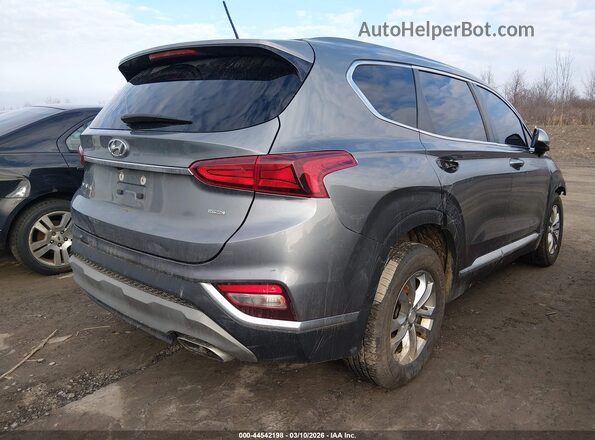 5NMS2CAD2KH124229 2019 HYUNDAI SANTA FE Gray 