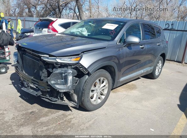 5NMS2CAD5KH094711 2019 HYUNDAI SANTA FE Gray 