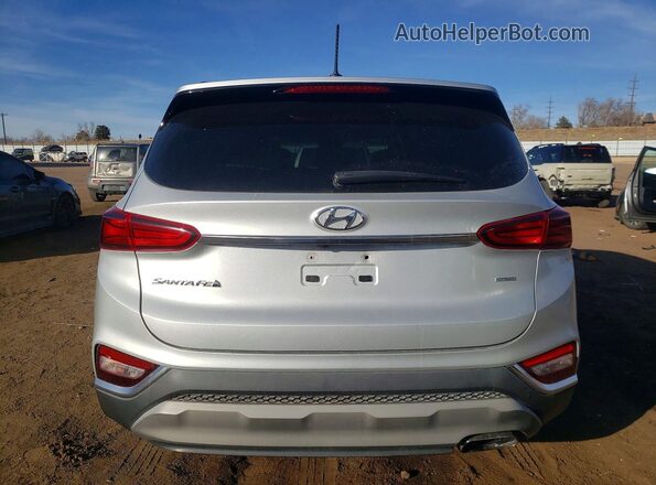 5NMS2CADXKH087933 2019 HYUNDAI SANTA Silver 