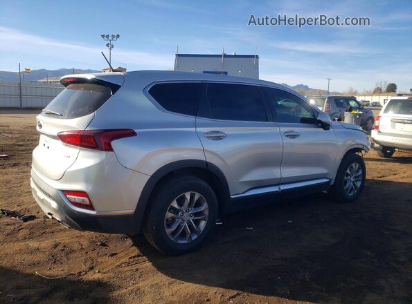5NMS2CADXKH087933 2019 HYUNDAI SANTA Silver 