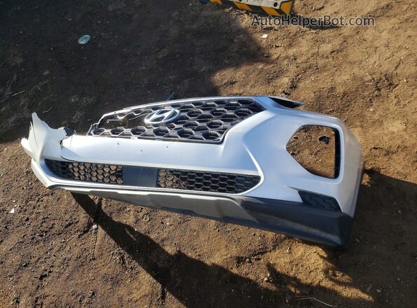 5NMS2CADXKH087933 2019 HYUNDAI SANTA Silver 