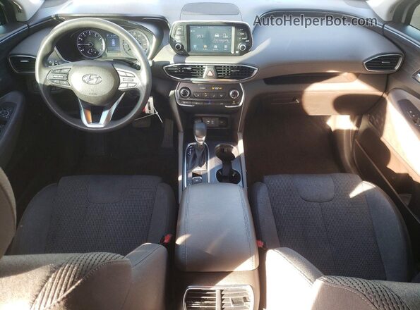 5NMS2CADXKH087933 2019 HYUNDAI SANTA Silver 