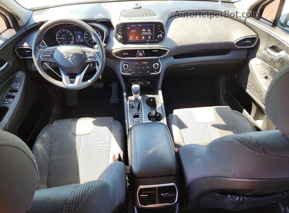 5NMS2CADXKH116508 2019 HYUNDAI SANTA White Vista del salpicadero