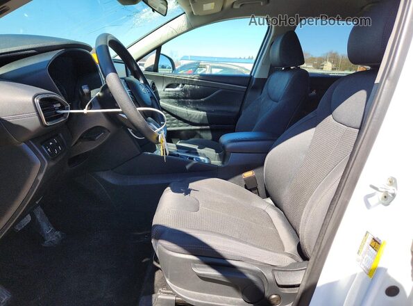 5NMS2CADXKH116508 2019 HYUNDAI SANTA White Vista interior delantera