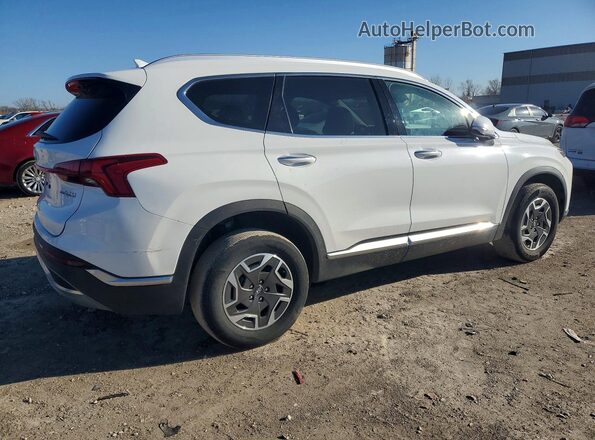 5NMS2DA11PH001749 2023 HYUNDAI SANTA FE HYBRID BLUE White Rear right