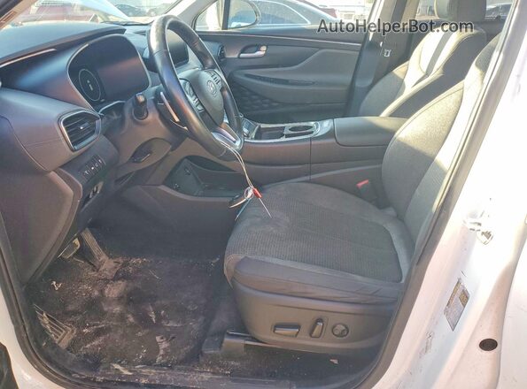 5NMS2DA11PH001749 2023 HYUNDAI SANTA FE HYBRID BLUE White Front interior view