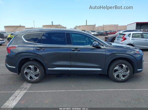 5NMS2DAJ1NH431679 2022 HYUNDAI SANTA FE Gray Rear interior view