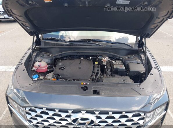 5NMS2DAJ1NH431679 2022 HYUNDAI SANTA FE Gray Rear view