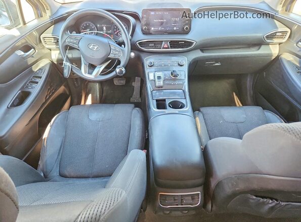 5NMS2DAJ3MH346003 2021 HYUNDAI SANTA Blue წინა პანელის ხედი