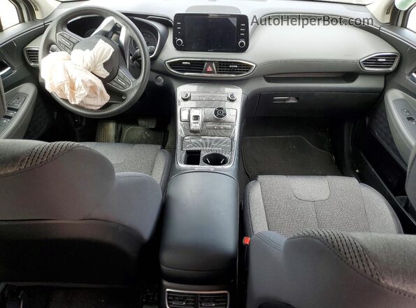 5NMS2DAJ5MH323421 2021 HYUNDAI SANTA Silver Առջևի վահանակի տեսք