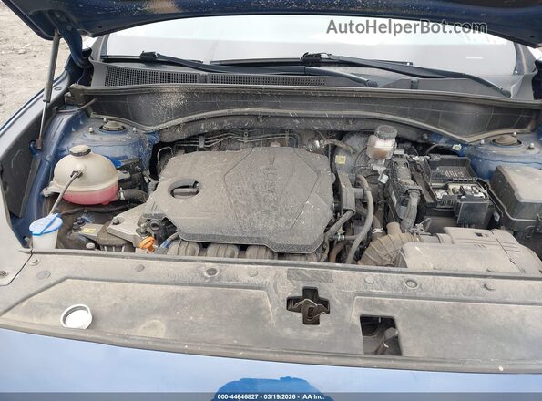 5NMS2DAJ6MH321466 2021 HYUNDAI SANTA FE Blue Vista trasera