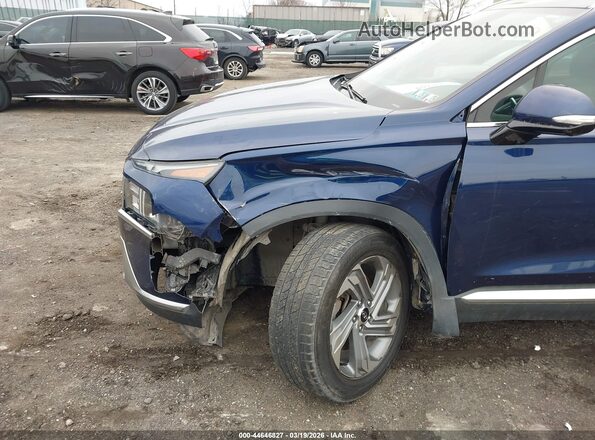 5NMS2DAJ6MH321466 2021 HYUNDAI SANTA FE Blue Vista frontal