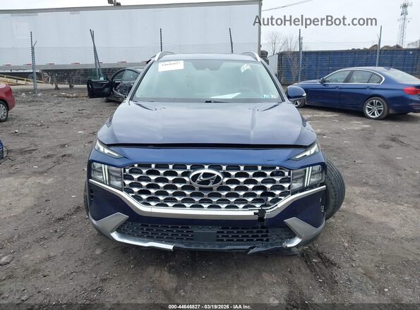 5NMS2DAJ6MH321466 2021 HYUNDAI SANTA FE Blue Vista del cuadro de instrumentos