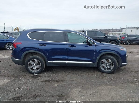 5NMS2DAJ6MH321466 2021 HYUNDAI SANTA FE Blue Vista interior trasera
