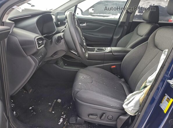 5NMS2DAJ6MH343516 2021 HYUNDAI SANTA Blue Սալոնի դիմացի տեսք