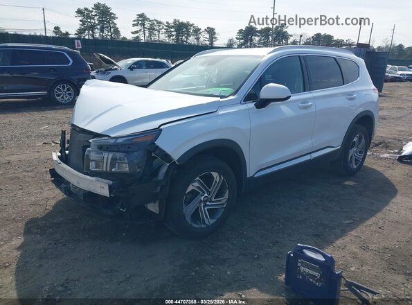 5NMS2DAJ7NH378437 2022 HYUNDAI SANTA FE White Передня ліва чверть