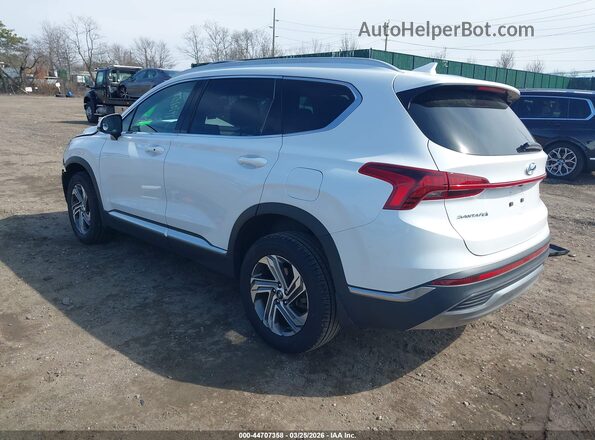 5NMS2DAJ7NH378437 2022 HYUNDAI SANTA FE White Задня ліва чверть