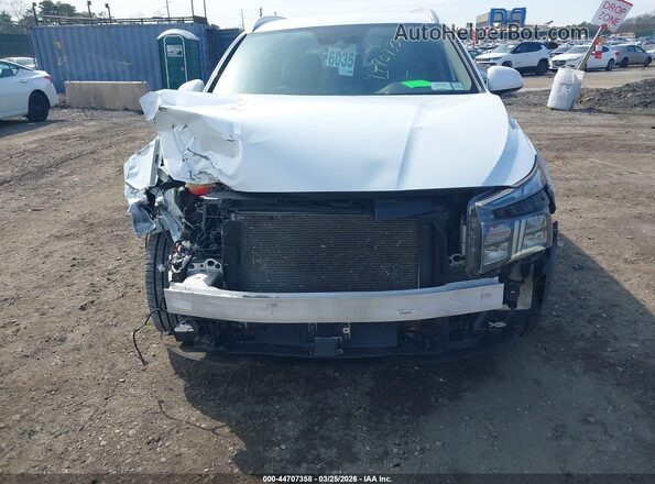 5NMS2DAJ7NH378437 2022 HYUNDAI SANTA FE White Вид панелі приладів
