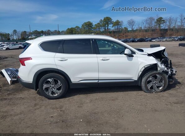 5NMS2DAJ7NH378437 2022 HYUNDAI SANTA FE White Вид щитка приладів