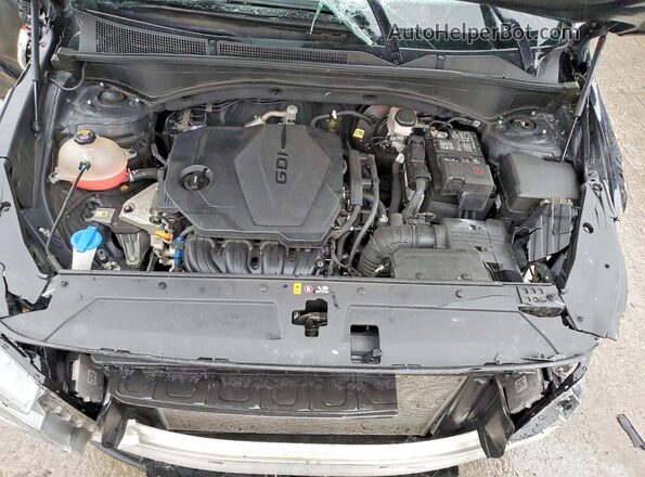 5NMS2DAJ8PH530809 2023 HYUNDAI SANTA Black Vista del compartimento del motor