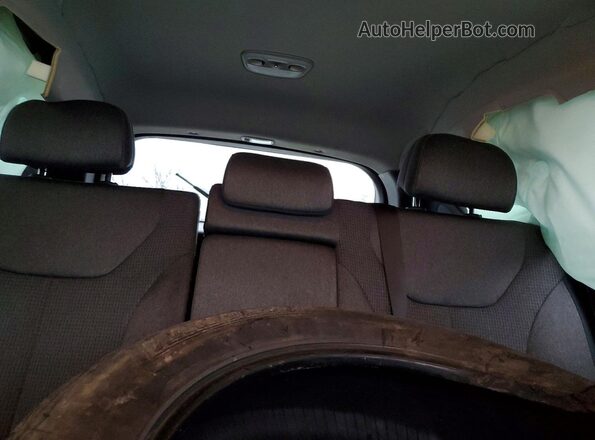 5NMS2DAJ8PH530809 2023 HYUNDAI SANTA Black Vista de los asientos traseros