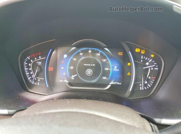 5NMS33AD0KH010985 2019 HYUNDAI SANTA Blue 
