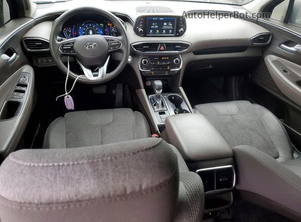 5NMS33AD0KH010985 2019 HYUNDAI SANTA Blue 