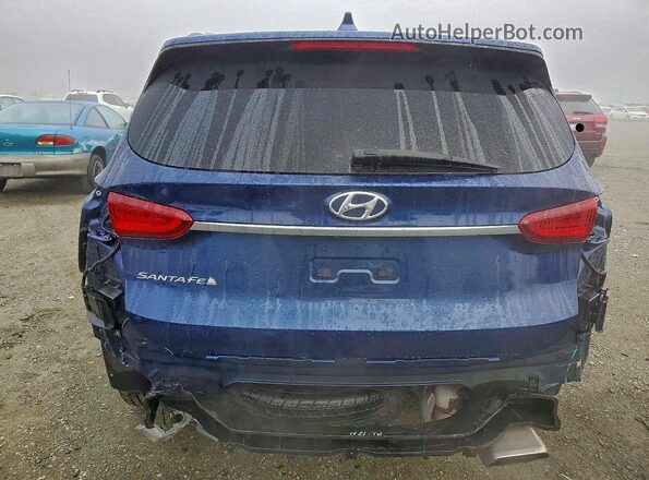 5NMS33AD0KH010985 2019 HYUNDAI SANTA Blue 