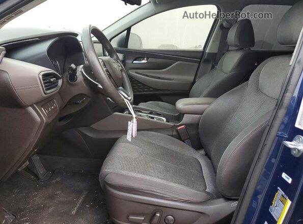 5NMS33AD0KH010985 2019 HYUNDAI SANTA Blue 