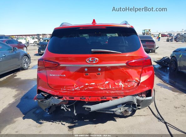 5NMS33AD2LH201325 2020 HYUNDAI SANTA FE Red 
