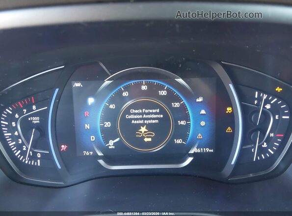 5NMS33AD2LH201325 2020 HYUNDAI SANTA FE Red Widok tylnych siedzeń