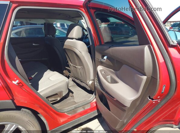 5NMS33AD2LH201325 2020 HYUNDAI SANTA FE Red Widok naklejki z numerem VIN