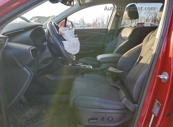 5NMS33AD4KH003649 2019 HYUNDAI SANTA Red 