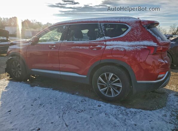 5NMS33AD4KH003649 2019 HYUNDAI SANTA Red 