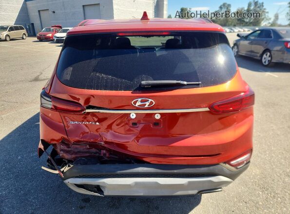 5NMS33AD5KH130846 2019 HYUNDAI SANTA Orange 