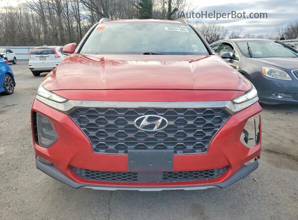 5NMS33AD6KH126983 2019 HYUNDAI SANTA Red 