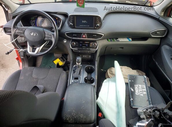 5NMS33AD6KH126983 2019 HYUNDAI SANTA Red 