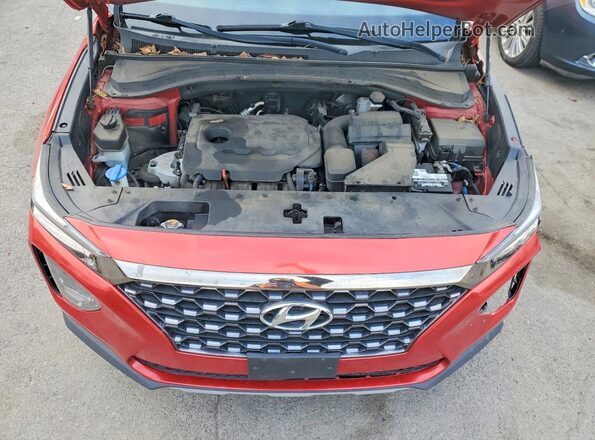 5NMS33AD6KH126983 2019 HYUNDAI SANTA Red 