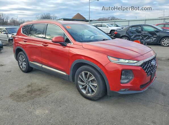 5NMS33AD6KH126983 2019 HYUNDAI SANTA Red 